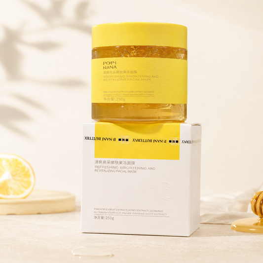 Refreshing Brightening and Revitalizing Facial Mask