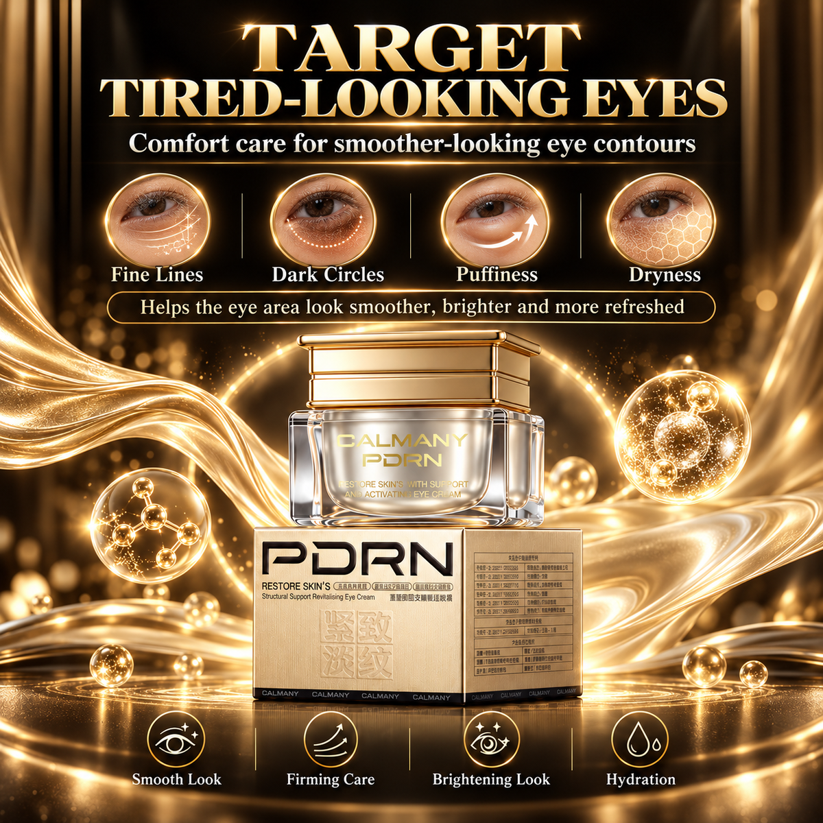 CALMANY PDRN Peptide Revitalizing Eye Cream
